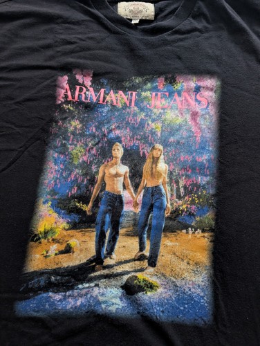 Armani jeans graphic - jeans, 90's