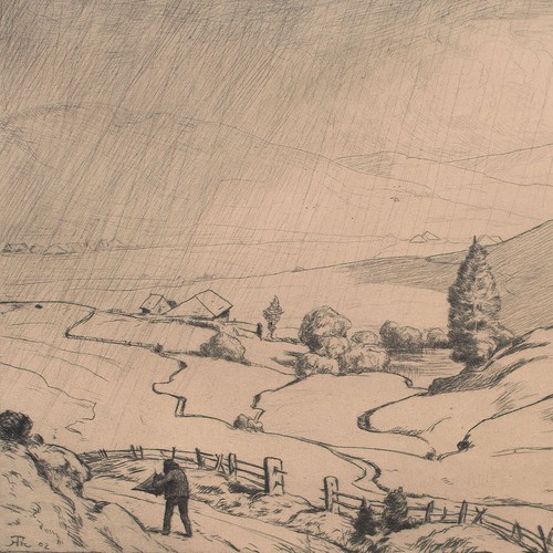 Hans thoma paesaggio - hans,