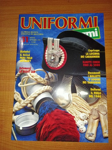 Uniformi armi settembre - e,
