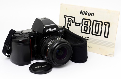 Nikon 801s con obiettivo - f-801s,