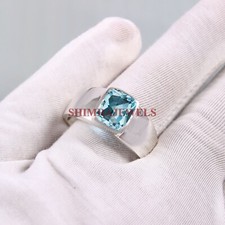 Naturale Topazio Blu Gemma Con