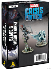 Marvel Crisis Protocol Blade and Moon Knight NUOVO in SCATOLA Midnight Sons