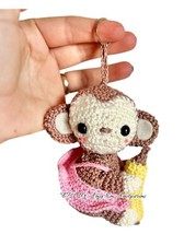 Amigurumi scimmia pupazzo 15