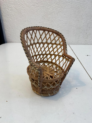 Sedia miniatura vimini per - sedia,