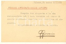 1913 MILANO Via S. Spirito -