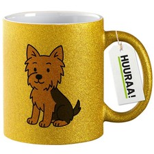Tazza glitterata Yorkshire