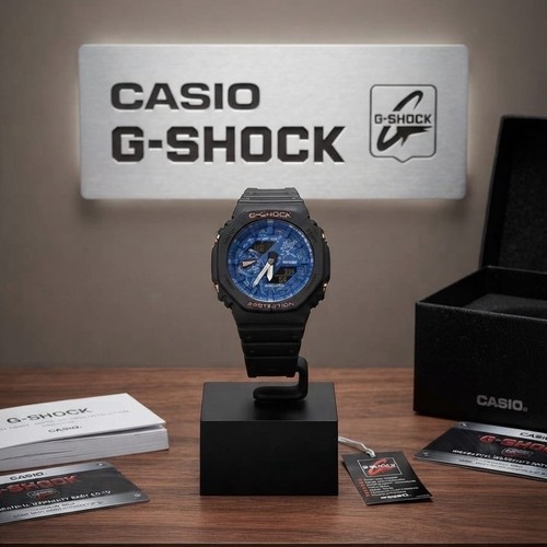 Casio shock 2100 nero - g-shock, gm-2100