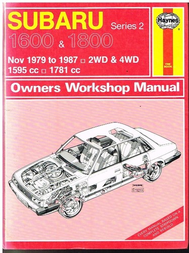 Subaru 1600 1800 - subaru,