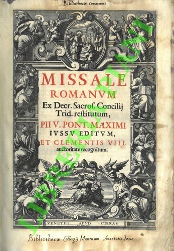 Missale romanum decr - ex,