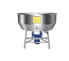 Miscelatore Mangime Umido/Asciutto Doppio Uso Resistente Acciaio Inox Mixer Modello Compatto