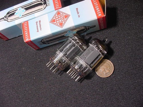 Coppia tubi telefunken 12ax7 - coppia,