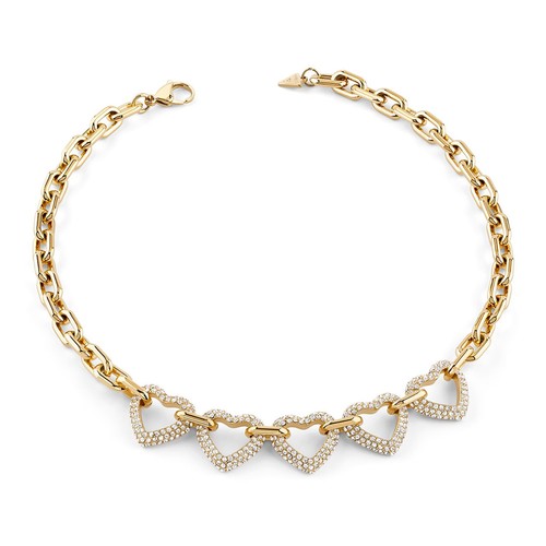 Guess collana donna acciaio - collana,