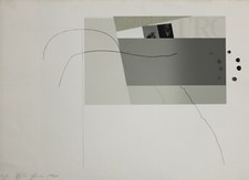 Angelo cagnone litografia 1987 - angelo,