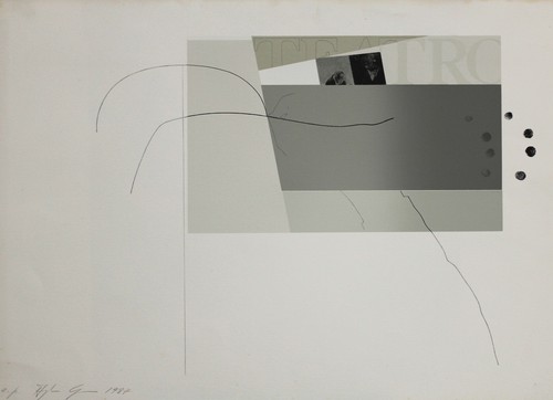 Angelo cagnone litografia - cagnone, 1987