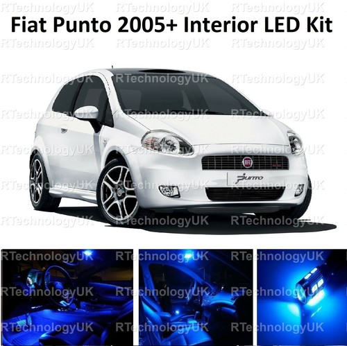 Blue premium fiat punto grande - blue,