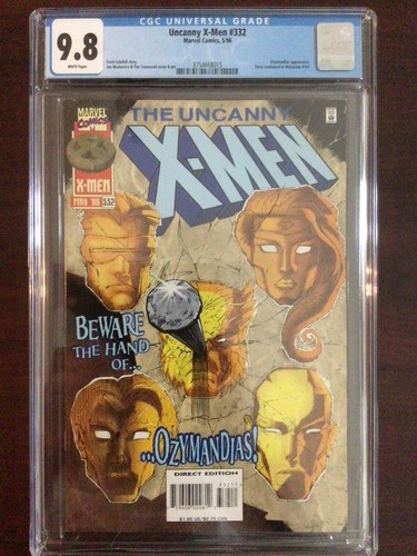 Cgc uncanny men 332 - 9.8, x-men