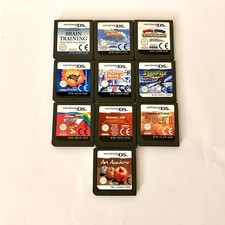 LOTTO/BUNDLE 10 GIOCHI MISTI NINTENDO DS - OTTIMI TESTATI E FUNZIONANTI