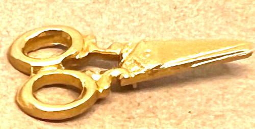 Bella coppia forbici oro - bella, 3d