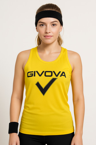 Canotta vogatore logo cotone - logo,