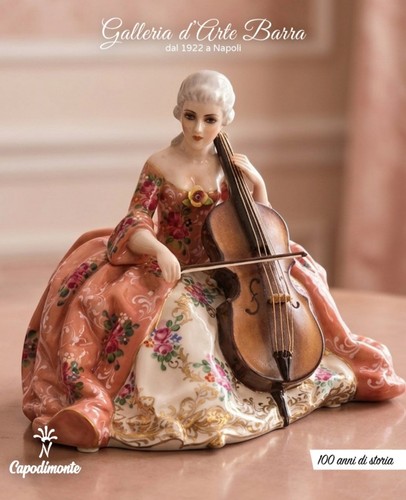 Dama con violoncello - con, –