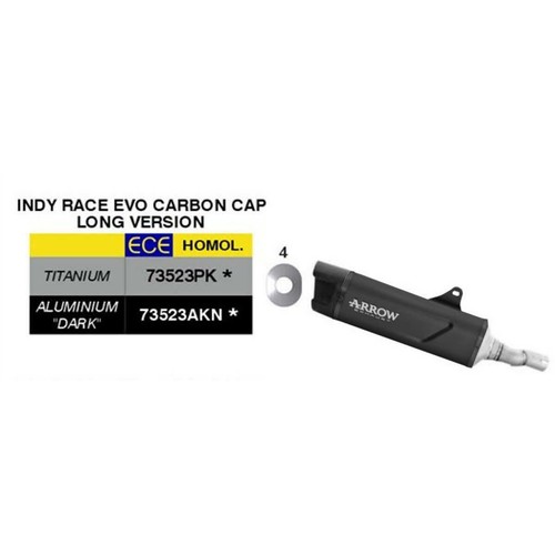 Marmitta arrow indy - marmitta, evo
