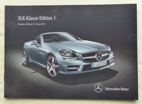 Mercedes slk edition 2011 - slk,