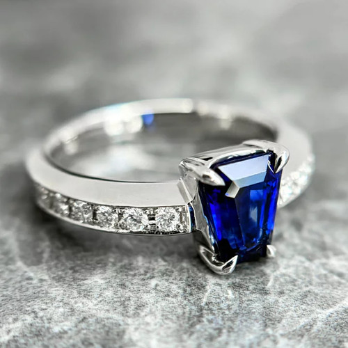 6ct blu reale - blu, anello
