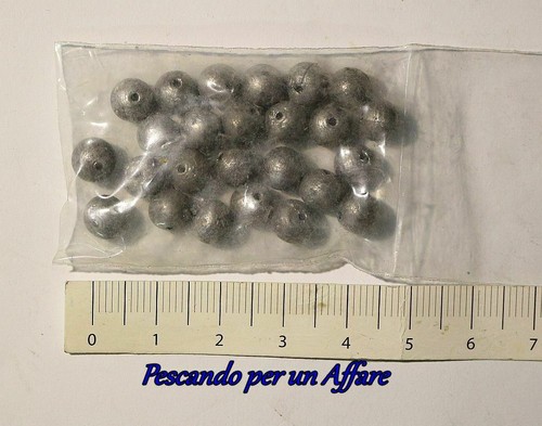 Pallini piombo forati - piombo,