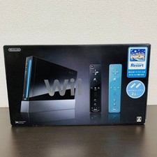 Nintendo Wii Sports Resort Limited Console Nera Giapponese con scatola controller