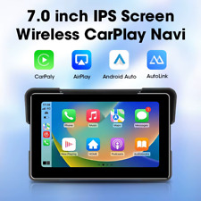 Navigatore Monitor Moto Carplay Android Auto Gps Wireless Touch 5/7 Pollici IPX7