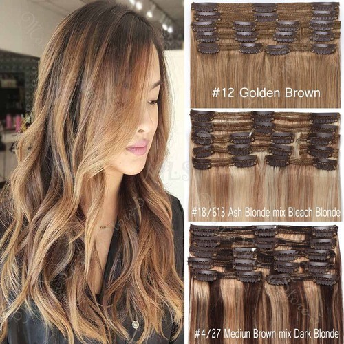 Extension capelli umani - extension, russi