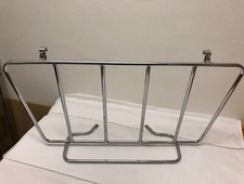 PORTAPACCHI AUTOBIANCHI BIANCHINA EPOCA IN FERRO RAMATO E CROMATO AUTO D'EPOCA 