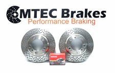 Porsche Cayman 3.4S 987 05-14 Dischi Freni Posteriori E Pastiglie Forati