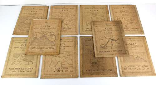 Lotto carta delle zone - 10,