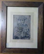 Quadro con stampa antica