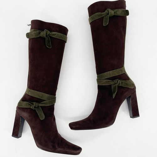 Stivali prada vintage marrone - stivali,
