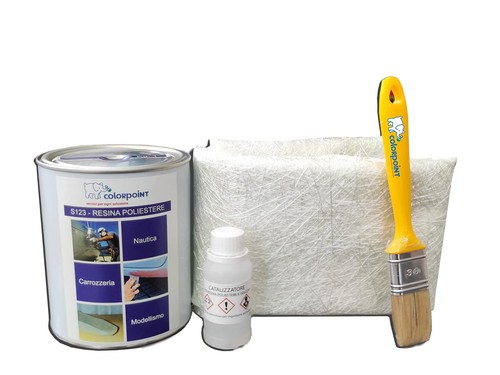 Kit vetroresina poliestere - kit,