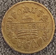 25 Pence - Bell Fruit 🇬🇧 REGNO UNITO 👾🕹️ Macchina da gioco e arcade