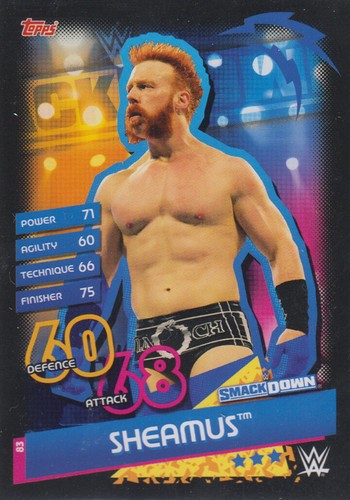 Scheda sheamus - 83,