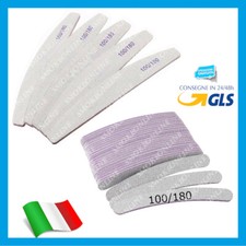 LIME LAME MEZZALUNA O BANANA 80/100/120/180 RICOSTRUZIONE UNGHIE NAIL MANICURE