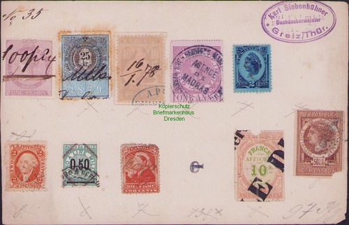 B17000 lotto francobolli - , e