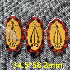 2 pezzi BSA England etichetta