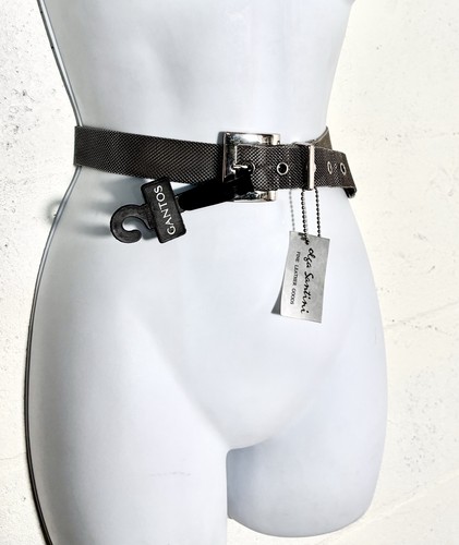 Cintura catena maglia metallo