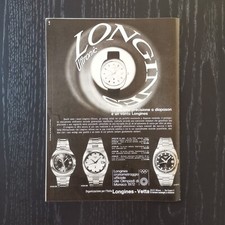 1971 Longines Ultronic - Original AD Advertising Pubblicità Vintage