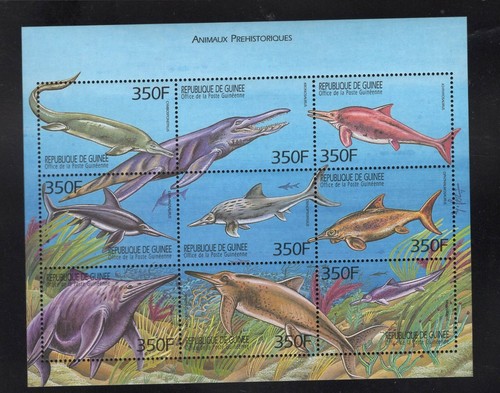 Guinea 1999 dinosauri pesce - dinosauri,