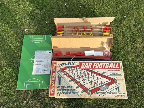 Gioco calcio balilla vintage