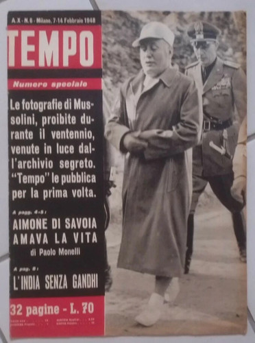 Tempo vecchia rivista magazine - rivista,