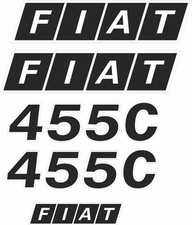 Adesivi fiat 455c - adesivi,