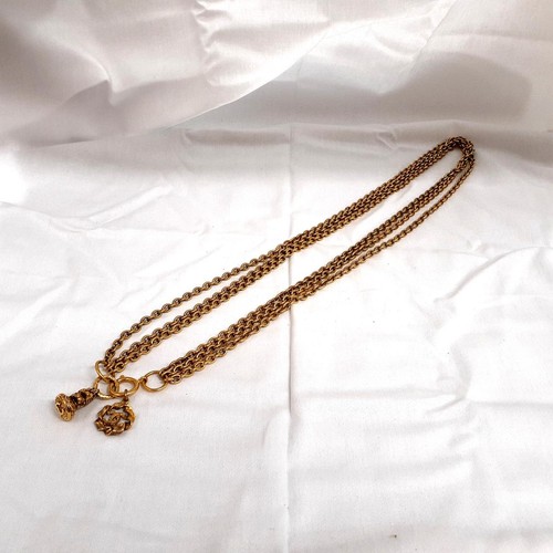 Chanel cintura catena triplo - chanel,