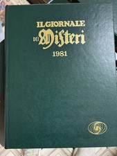 Il Giornale dei Misteri - ANNO 1981 Rilegato Mensile - Corrado Tedeschi Editore